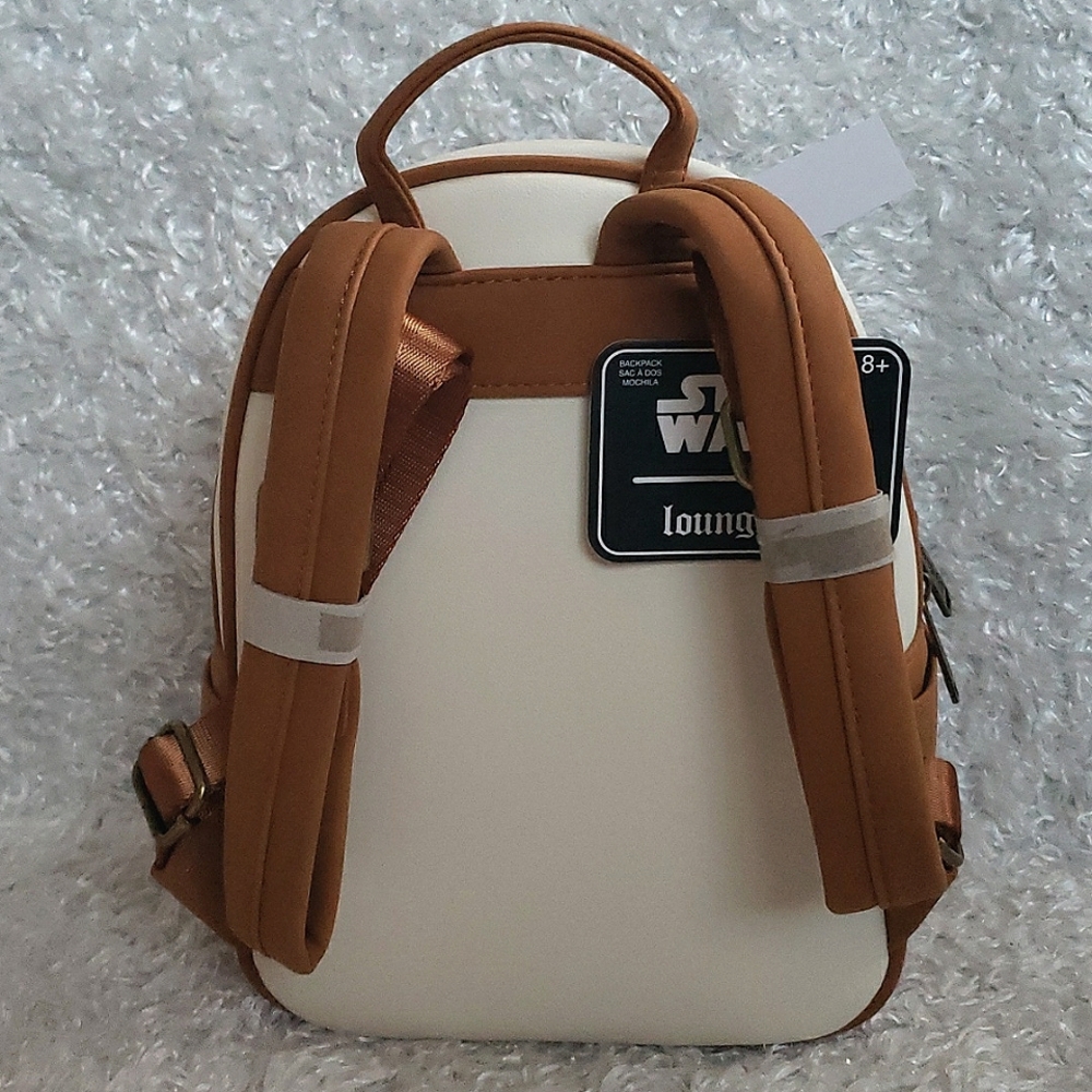 NWT Loungefly Baby Yoda Mandalorian mini backpack - Picture 6 of 12